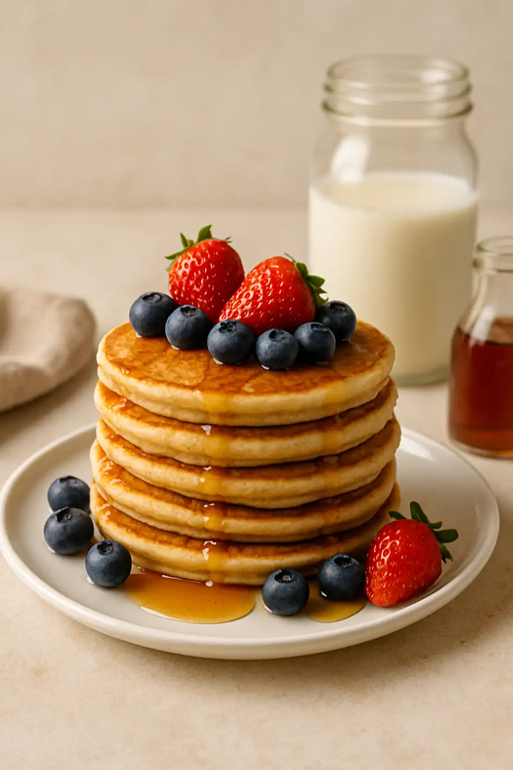 Luchtige vegan pannenkoeken