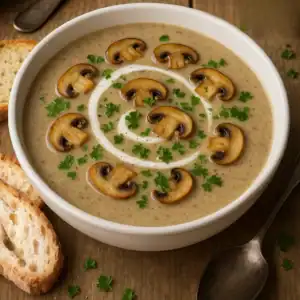 Plantaardige soepen recepten 3 Romige Champignonsoep