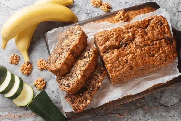 plantaardig bananenbrood