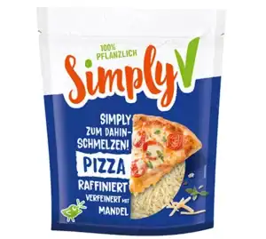1848 simply v geraspte kaas pizza 180g