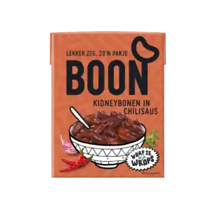 Pakje BOON kidney bonen in pittige chili saus
