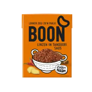 Pakje BOON linzen in tandoori saus