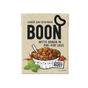 Pakje BOON witte bonen in piri-piri saus