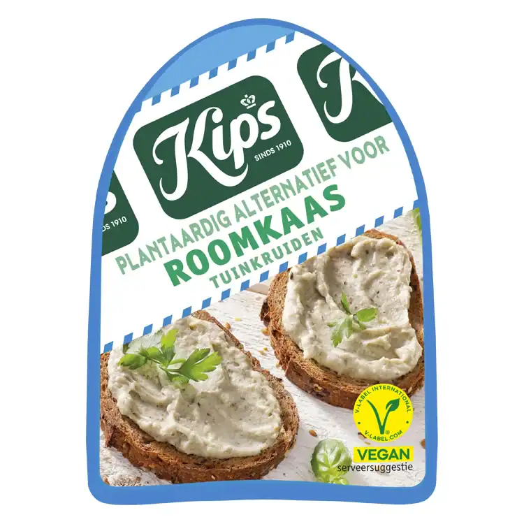 Roomkaas plant-based kruiden