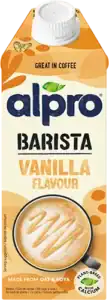 Karton Alpro barista-drink met vanillesmaak