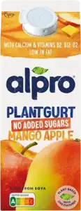 Bekertje Alpro yoghurt met mango en appel
