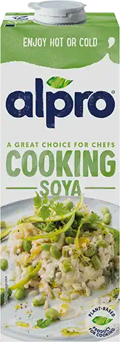 Karton Alpro sojaroom voor koken