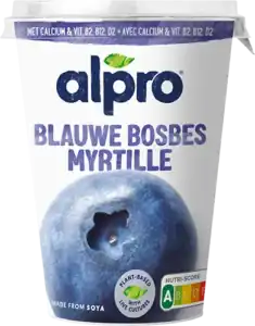 Alpro Sojayoghurt Blauwe Bes