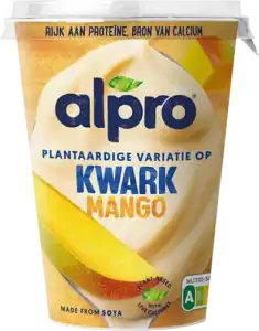Bekertje Alpro kwark met mango smaak