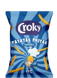 Zak Croky Patatas Fritas Paprika met fijne