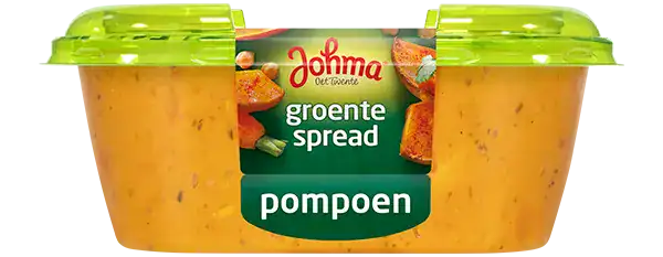 Pompoenspread pot