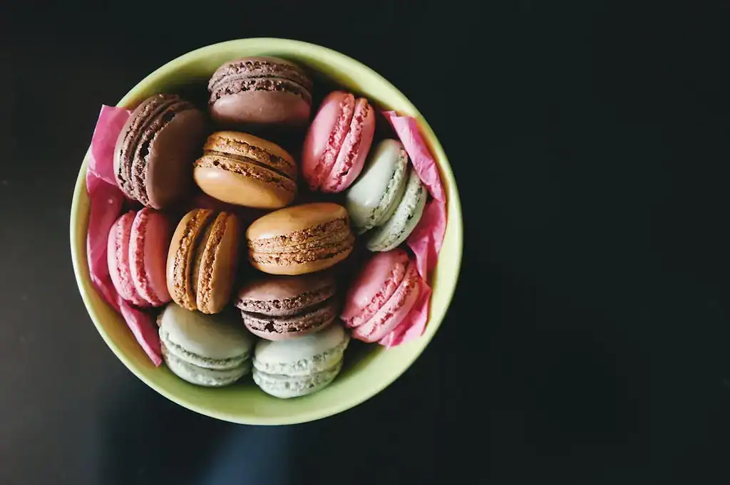 Macarons zonder ei