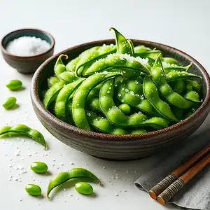 Peultjes edamame met zeezout