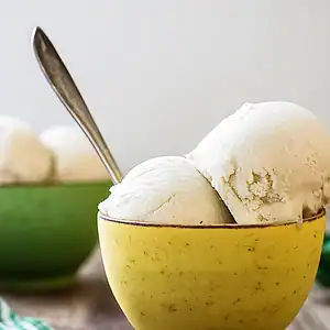 Plantaardige nagerechten recepten 9 Vegan ijs bolletjes