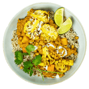 Kom met pompoencurry