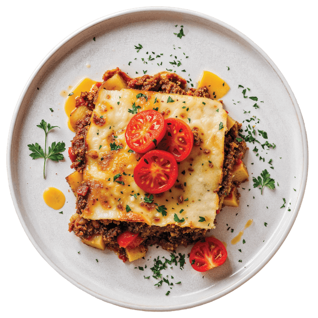 Moussaka met groenten